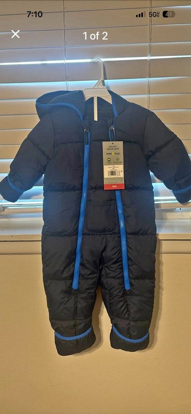 Free Country Cycle Infant Snowsuit 18M